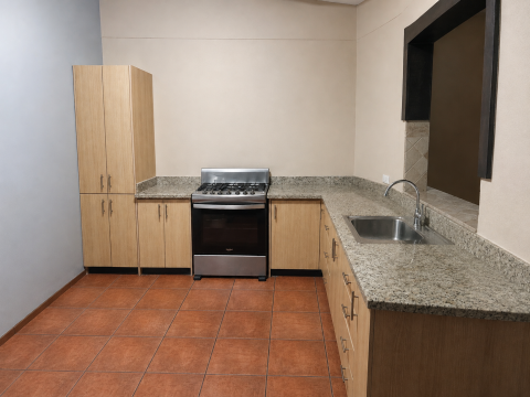 Cocina de la casa en venta en San Ramón
