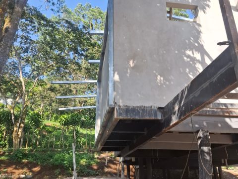 Avance de construcción de la casa en Villas del Café, vista 2