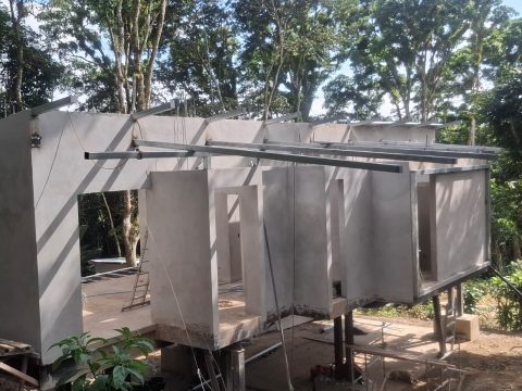 Avance de construcción de la casa en Villas del Café, vista 4